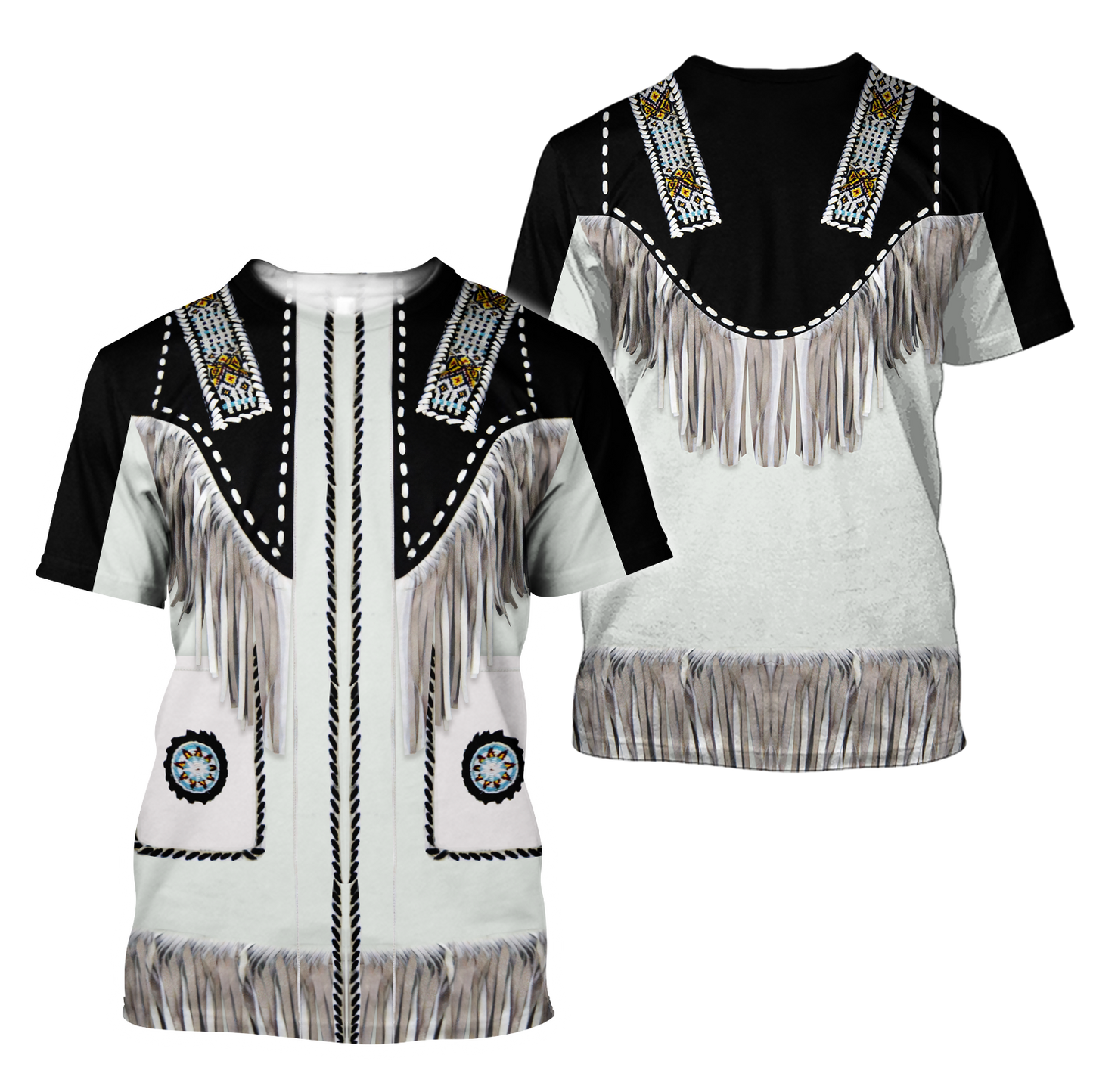 Cowboy Jacket No4 Cosplay 3D Over Printed Unisex Deluxe Hoodie ML