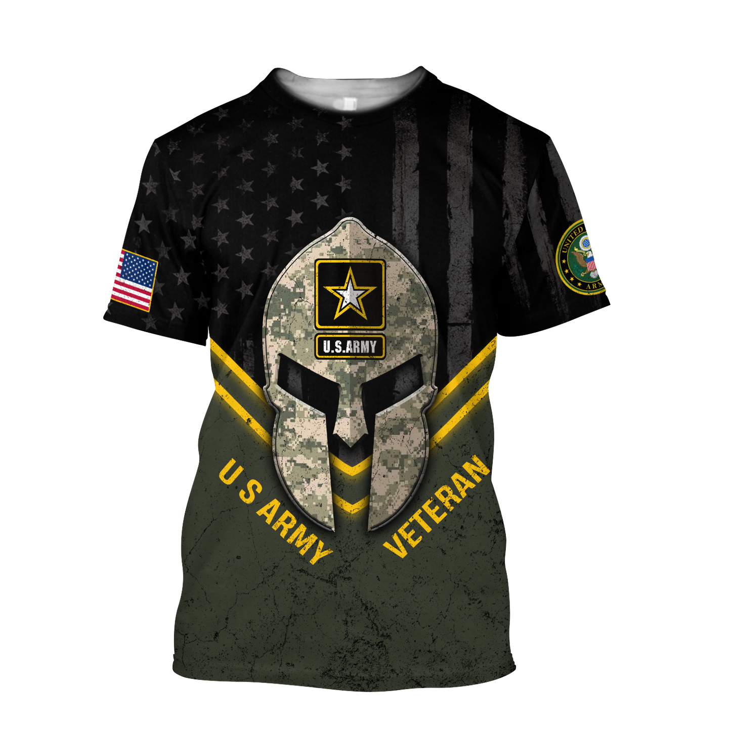 Spartan Soldier US Veteran 3D All Over Printed Shirt Hoodie Pi21082002
