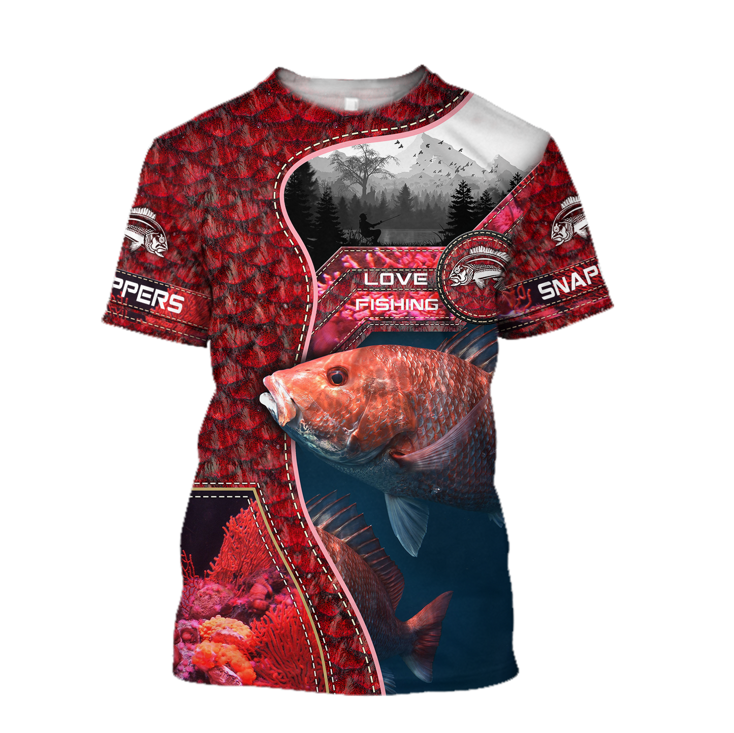 Snapper fishing Master camo 3d all over printed shirts for men and women TR1605203S - Amaze Style™-Apparel