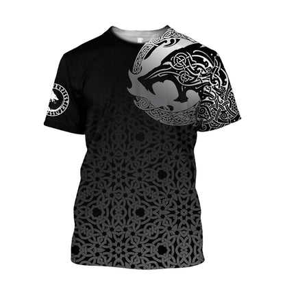 Premium Viking Fenrir 3D Printed Unisex Shirts TN NTN08242006