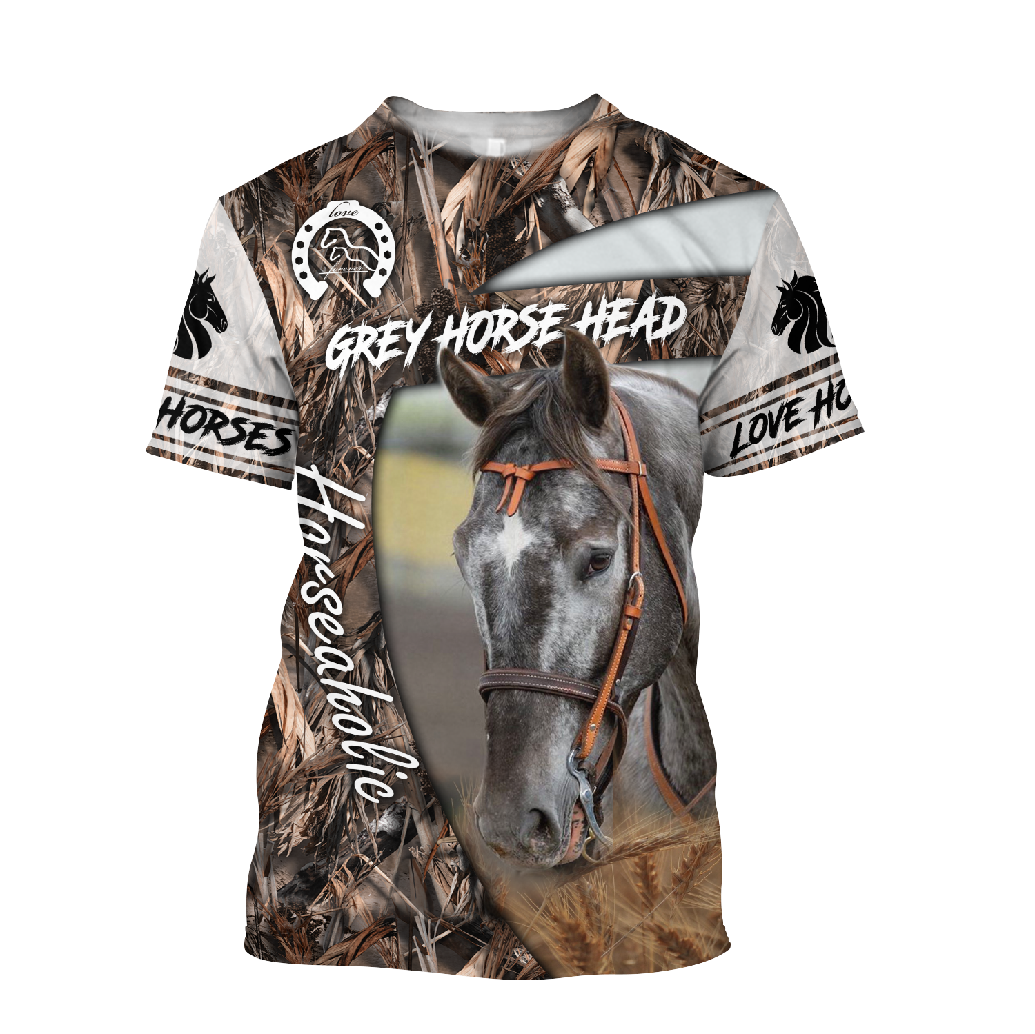 Love Horse 3D All Over Printed Shirts Pi080502 - Amaze Style™-Apparel