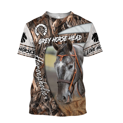 Love Horse 3D All Over Printed Shirts Pi080502 - Amaze Style™-Apparel