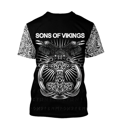 Raven Of Odin All Over Printed AM161001 - Amaze Style™-Apparel