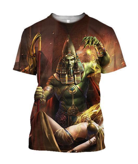 3D All Over Ptah Egyptian God Hoodie - Amaze Style™-Apparel