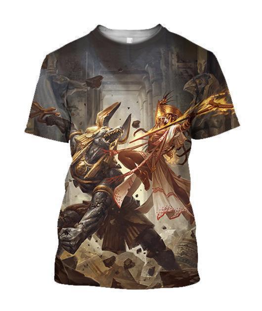 3D All Over Print Egyptian fantasy Hoodie - Amaze Style™-Apparel