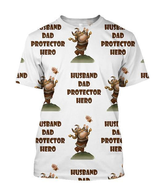 3D All Over Print Husband Dad Protector Hero - Amaze Style™-Apparel