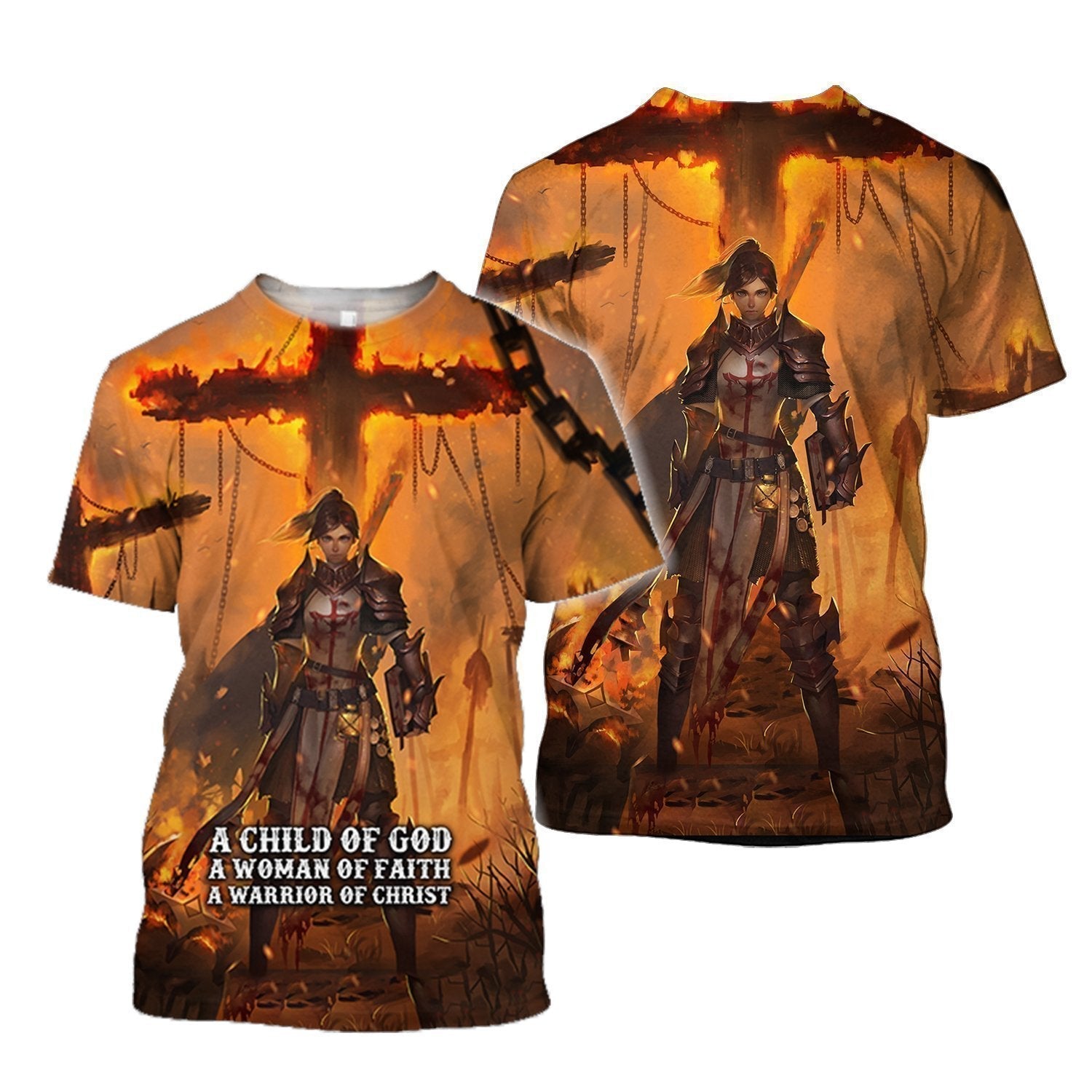 3D All Over Printed A Child of God - Amaze Style™-Apparel