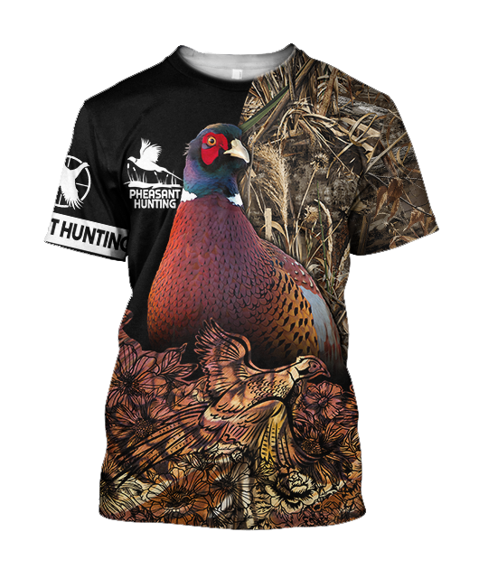 Pheasant Hunting 3D All Over Printed Shirts For Men And Women MP938 - Amaze Style™-Apparel