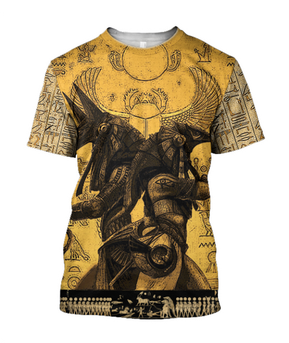 Anubis Ancient Egypt 3D All Over Printed Hoodie Clothes JJ070301 - Amaze Style™-Apparel