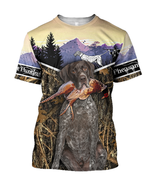 Pheasant Hunting 3D All Over Printed Shirts For Men And Women JJ110101 - Amaze Style™-Apparel