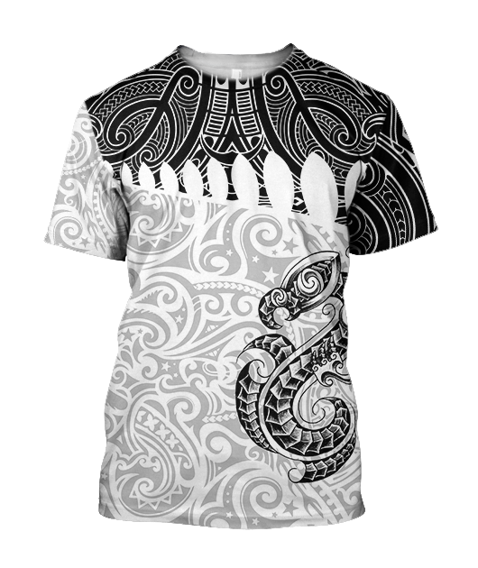Aotearoa Maori manaia 3d all over printed shirt and short for man and women JJ030201 PL - Amaze Style™-Apparel