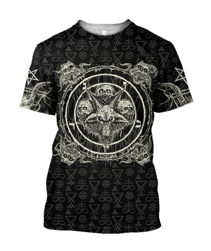 Satanic Devil 3D All Over Printed Hoodie JJ120205 - Amaze Style™-Apparel