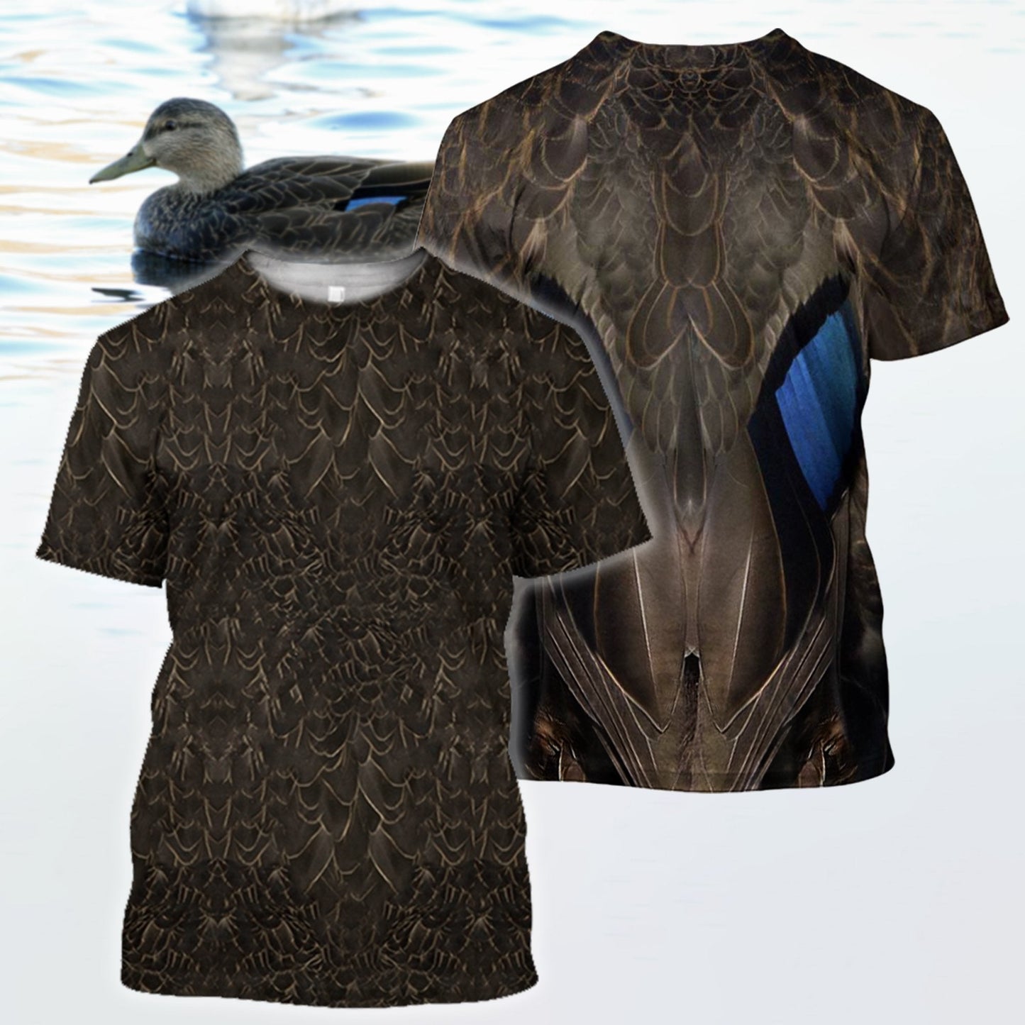 3D All Over Printed Female Mallard Duck Cover - Amaze Style™-Apparel