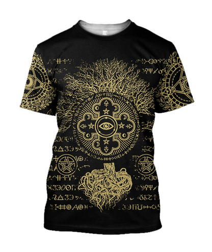 Alchemy World Tree 3D All Over Printed Shirts Hoodie JJ140201 - Amaze Style™-Apparel
