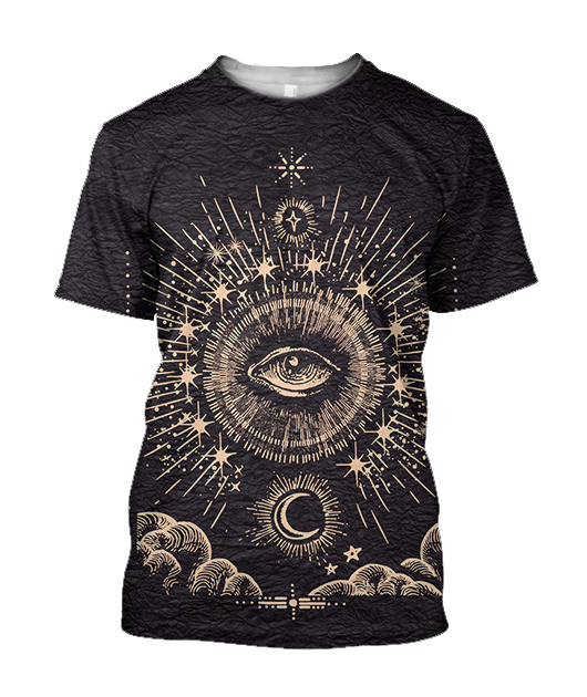 Alchemy Sun And Moon 3D All Over Printed Shirts Hoodie JJ140104 - Amaze Style™-Apparel