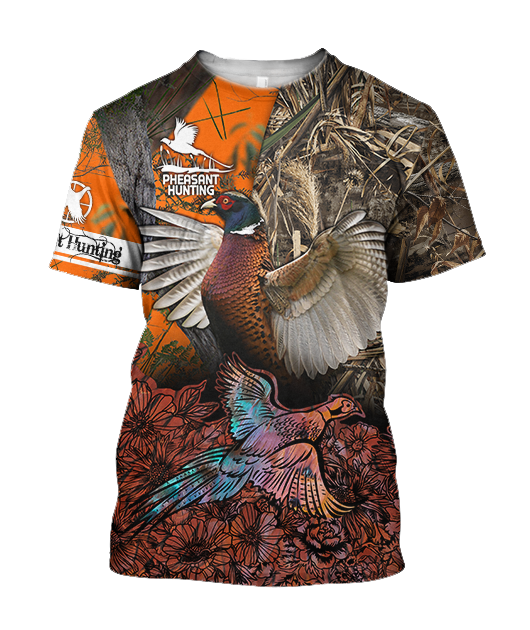 Pheasant Hunting 3D All Over Printed Shirts For Men And Women JJ050203 - Amaze Style™-Apparel