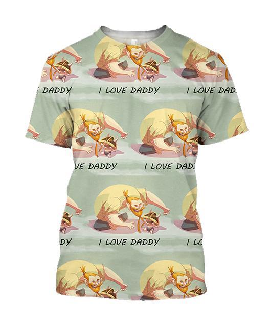 3D All Over Print Son Dad Hero Hoodie - Amaze Style™-Apparel