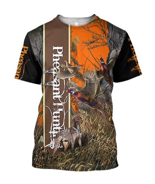 Pheasant Hunting 3D All Over Printed Shirts For Men And Women JJ100103 - Amaze Style™-Apparel