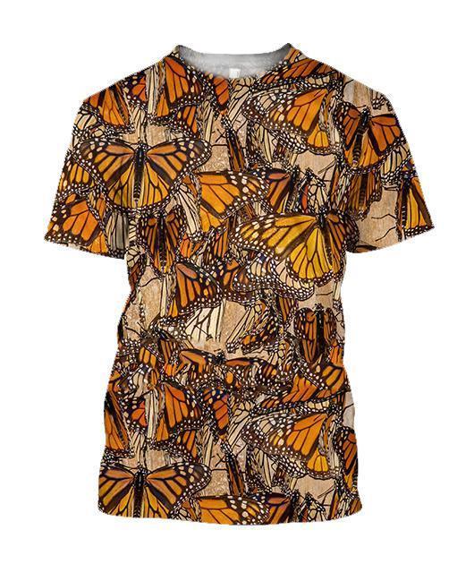 3D All Over Print Butterflies Hoodie - Amaze Style™-Apparel