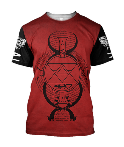 Alchemy 3D All Over Printed Shirts Hoodie JJ030103 - Amaze Style™-Apparel