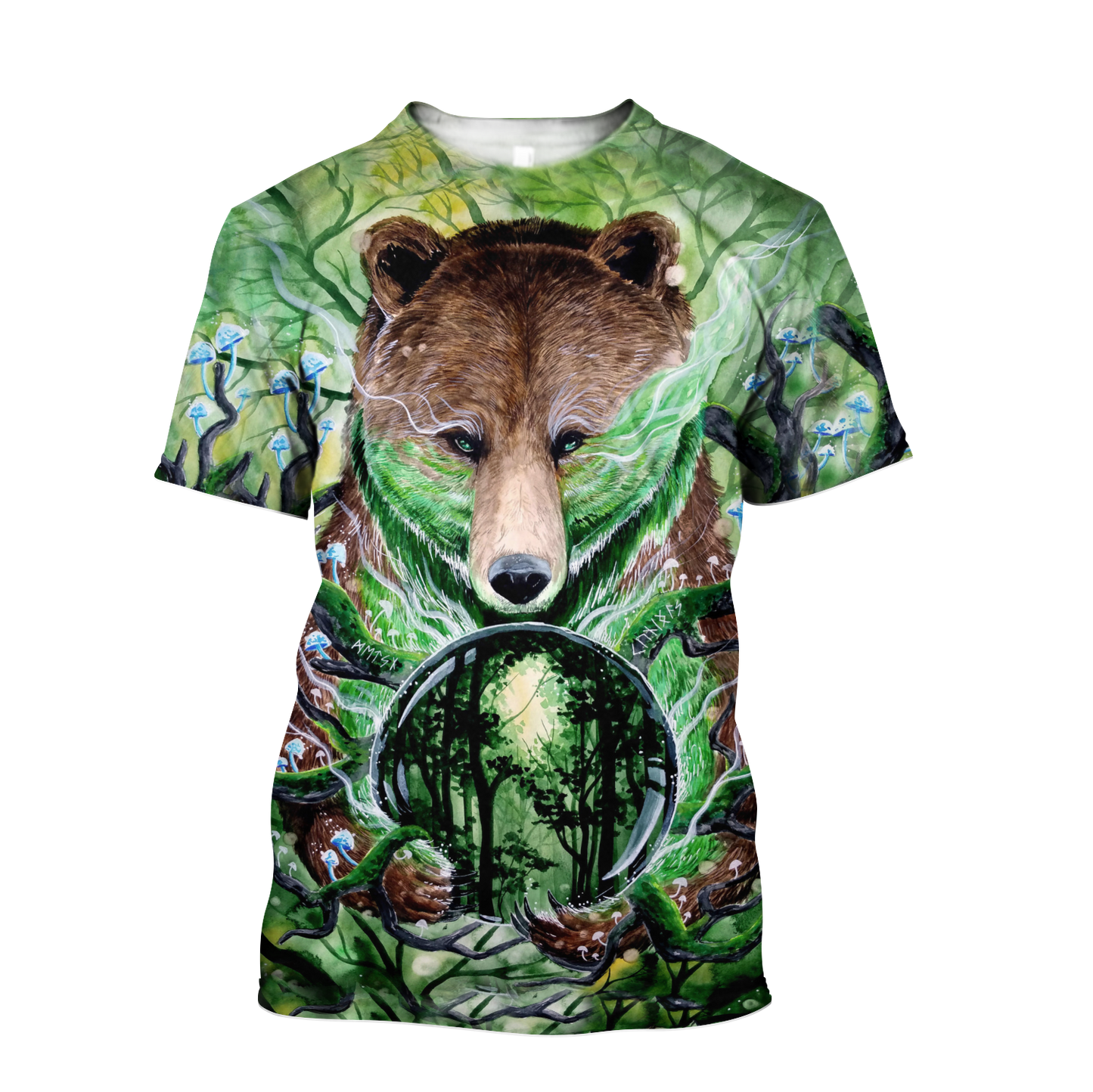 Magic Bear 3D all over printed shirts for men and women Pi121202 PL - Amaze Style™-Apparel