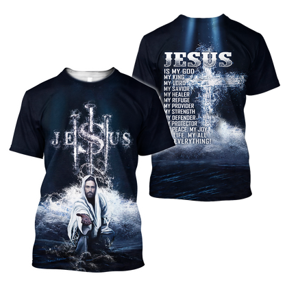 3D All Over Printed Shirts For Men and Women Easter Jesus Pi190501S1 - Amaze Style™-Apparel