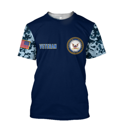 All Over Printed Navy Veteran Hoodie TR2808203-MEI