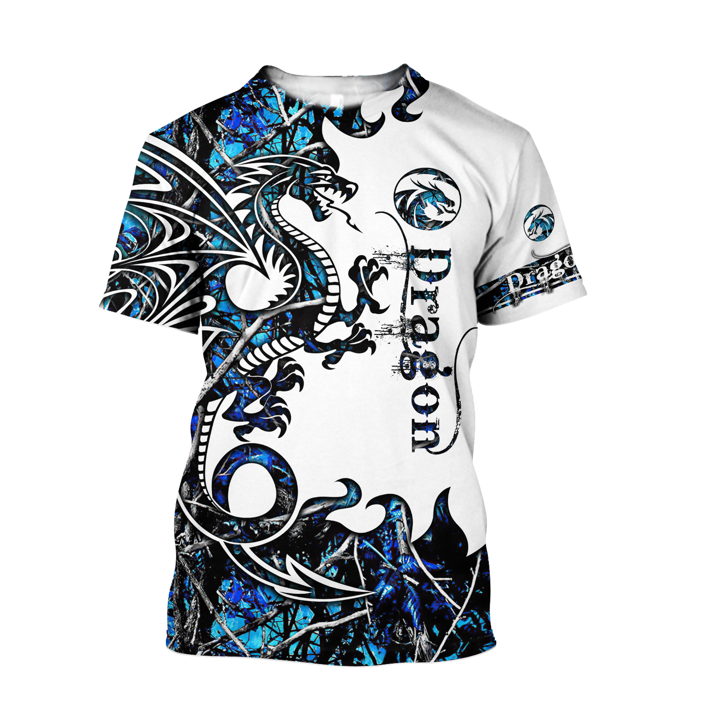 Blue Dragon 3D Hoodie Shirt For Men And Women