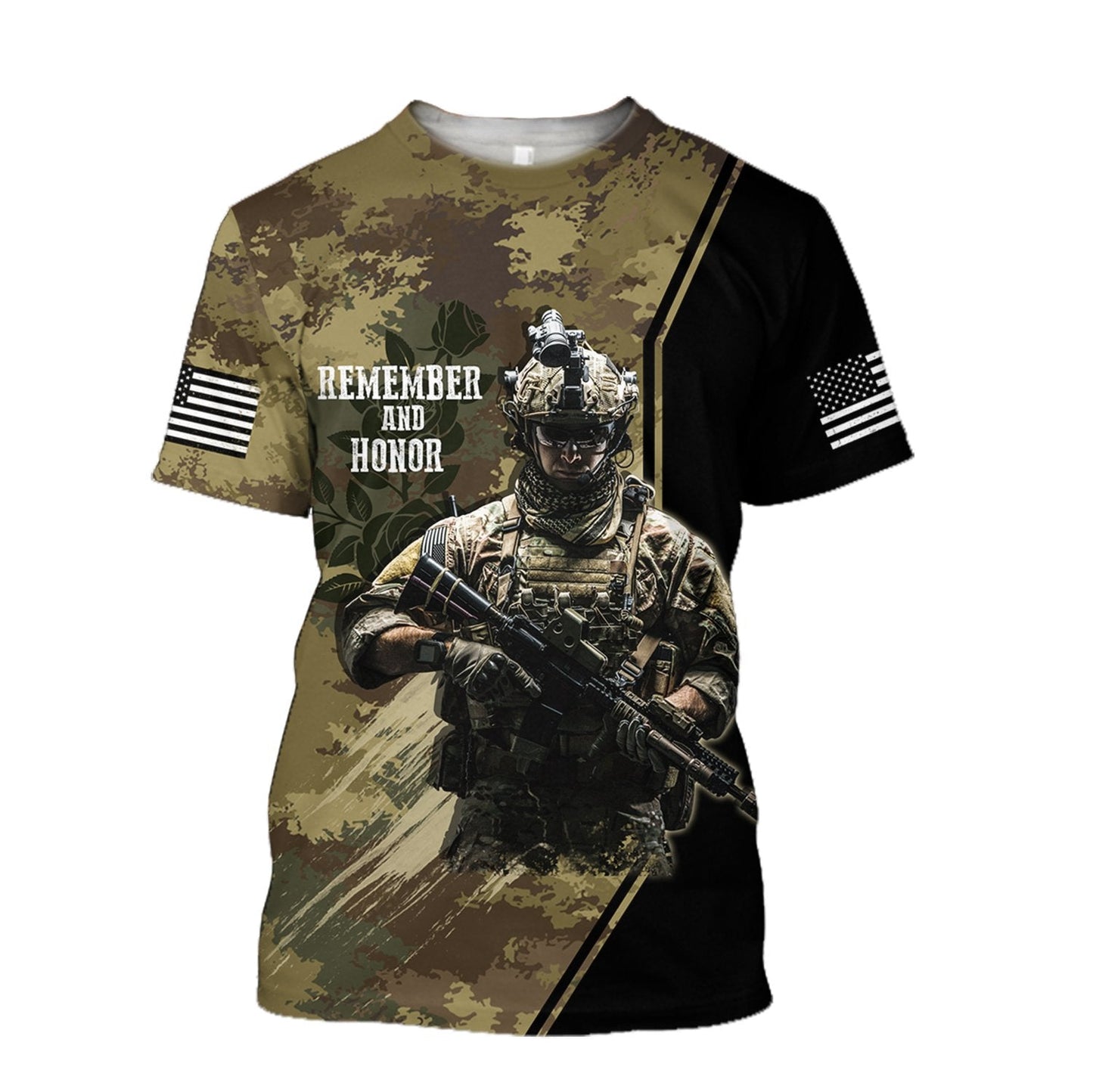 Memorial day Remember and honor the heroes 3D over printed shirts TR130401A - Amaze Style™-Apparel