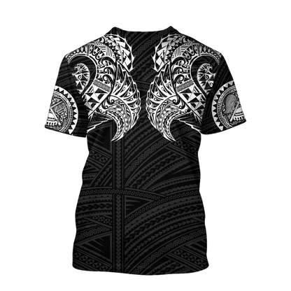 Samoa Polynesian 3d all over printed shirt and short for man and women AZ130202 PL - Amaze Style™-Apparel