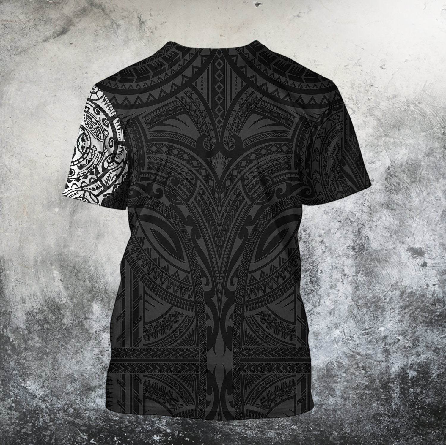 Samoa Tattoo Tiki Ancestors All Over Hoodie HC3601 - Amaze Style™-Apparel