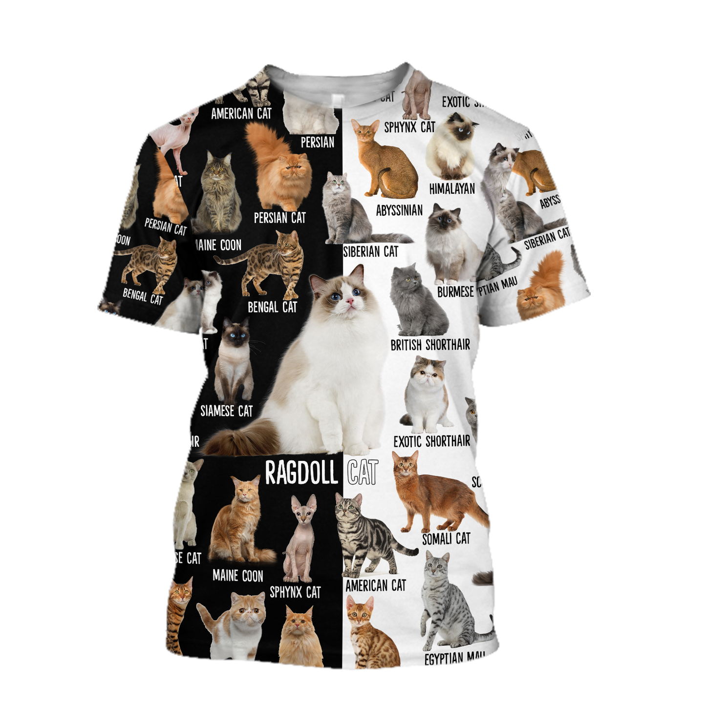Love Cat Breeds World premium hoodie sweatshirt