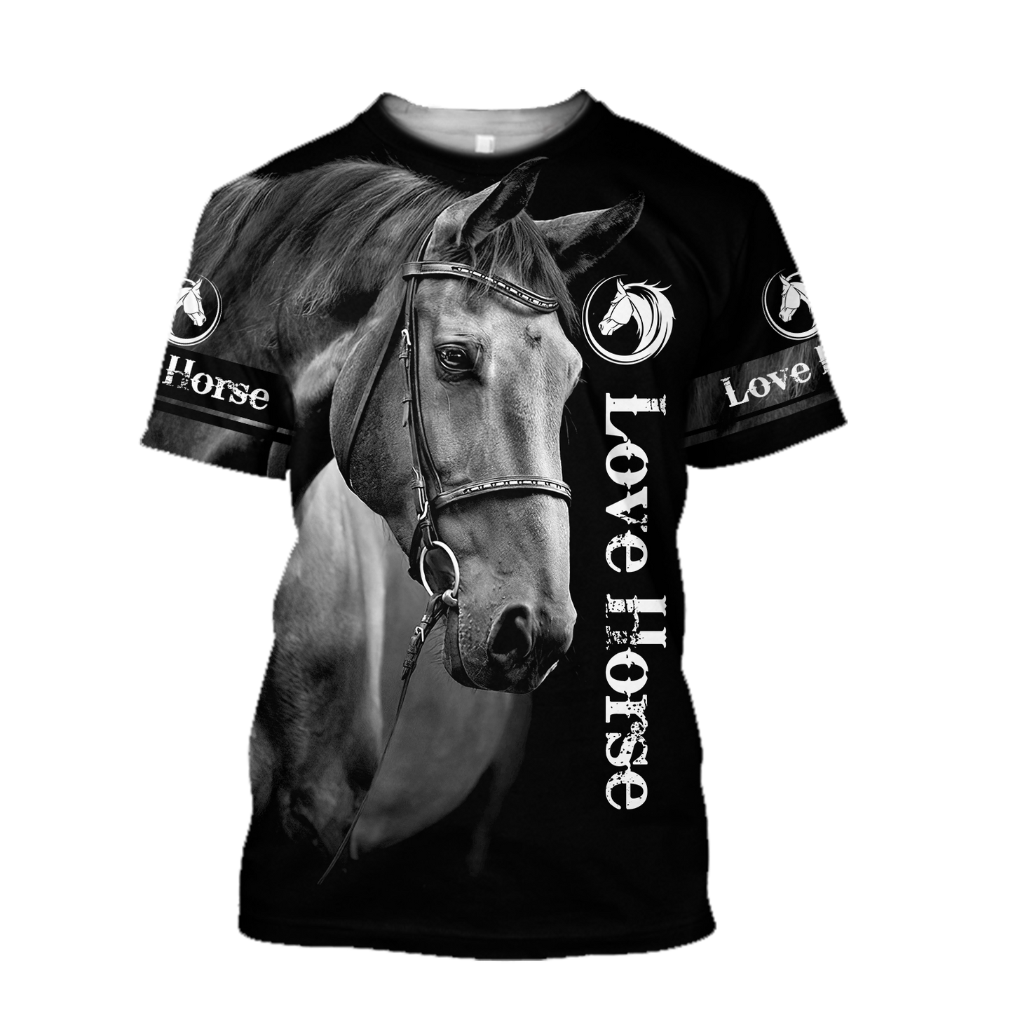 Love Horse 3D All Over Printed Shirts For Men And Women TR2005204S - Amaze Style™-Apparel