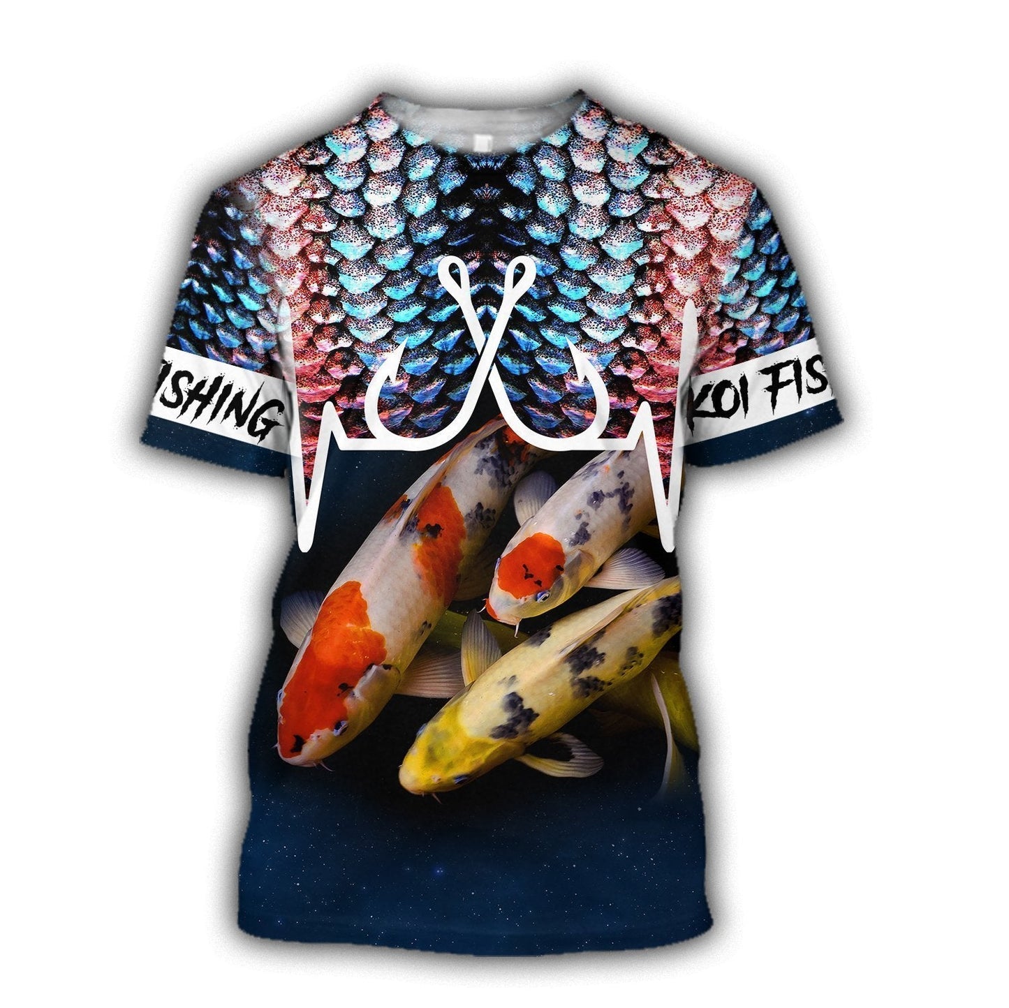 Koi Fishing Huk up 3D all over printing shirts for men and women TR110202 - Amaze Style™-Apparel