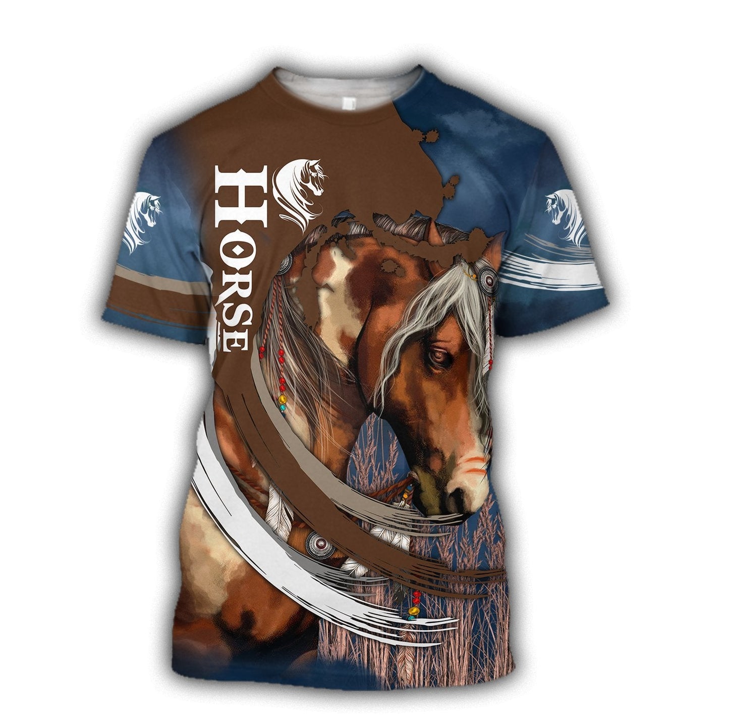Beautiful Horse 3D All Over Printed Shirts For Men And Women TR2404203 - Amaze Style™-Apparel