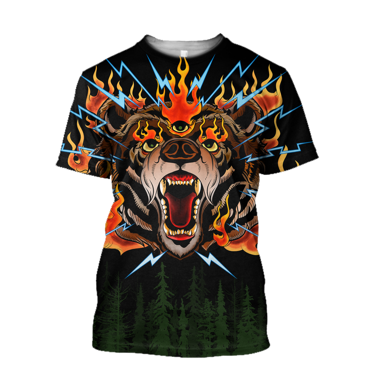 Love Bear Tattoo 3D all over printed shirts for men and women AZ091202 PL - Amaze Style™-Apparel