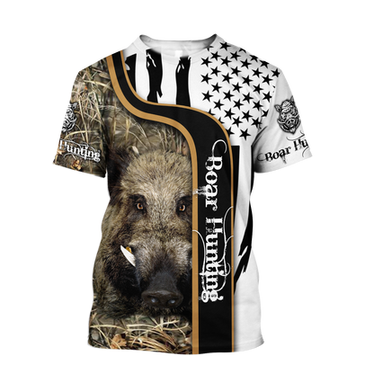 BOAR HUNTING CAMO 3D ALL OVER PRINTED SHIRTS FOR MEN AND WOMEN Pi041201 PL - Amaze Style™-Apparel
