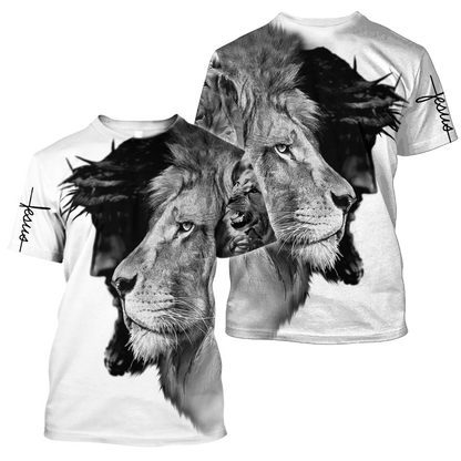 Lion God Gothic Vibe - Christian - 3D All Over Printed Style for Men and Women