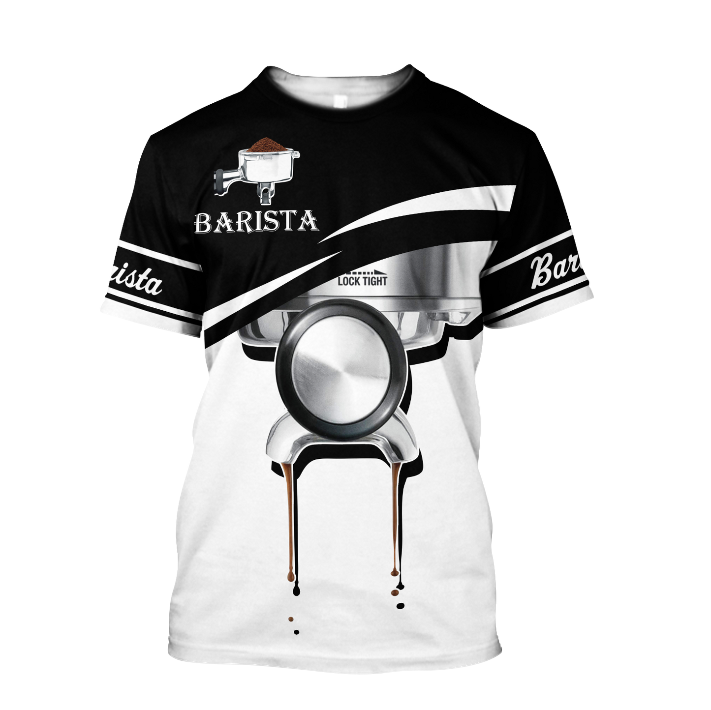 Breville the Barista Express Espresso Machine 3D All Over Printed Differences Between Types Of World Coffee Shirts and Shorts Pi241202 PL - Amaze Style™-Apparel
