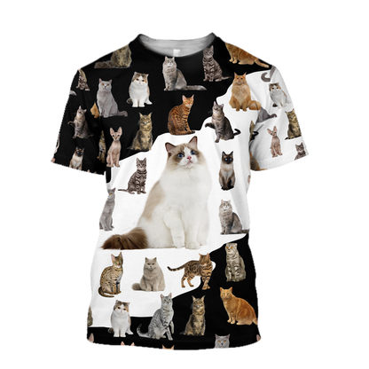 Love Cat World premium hoodie sweatshirt