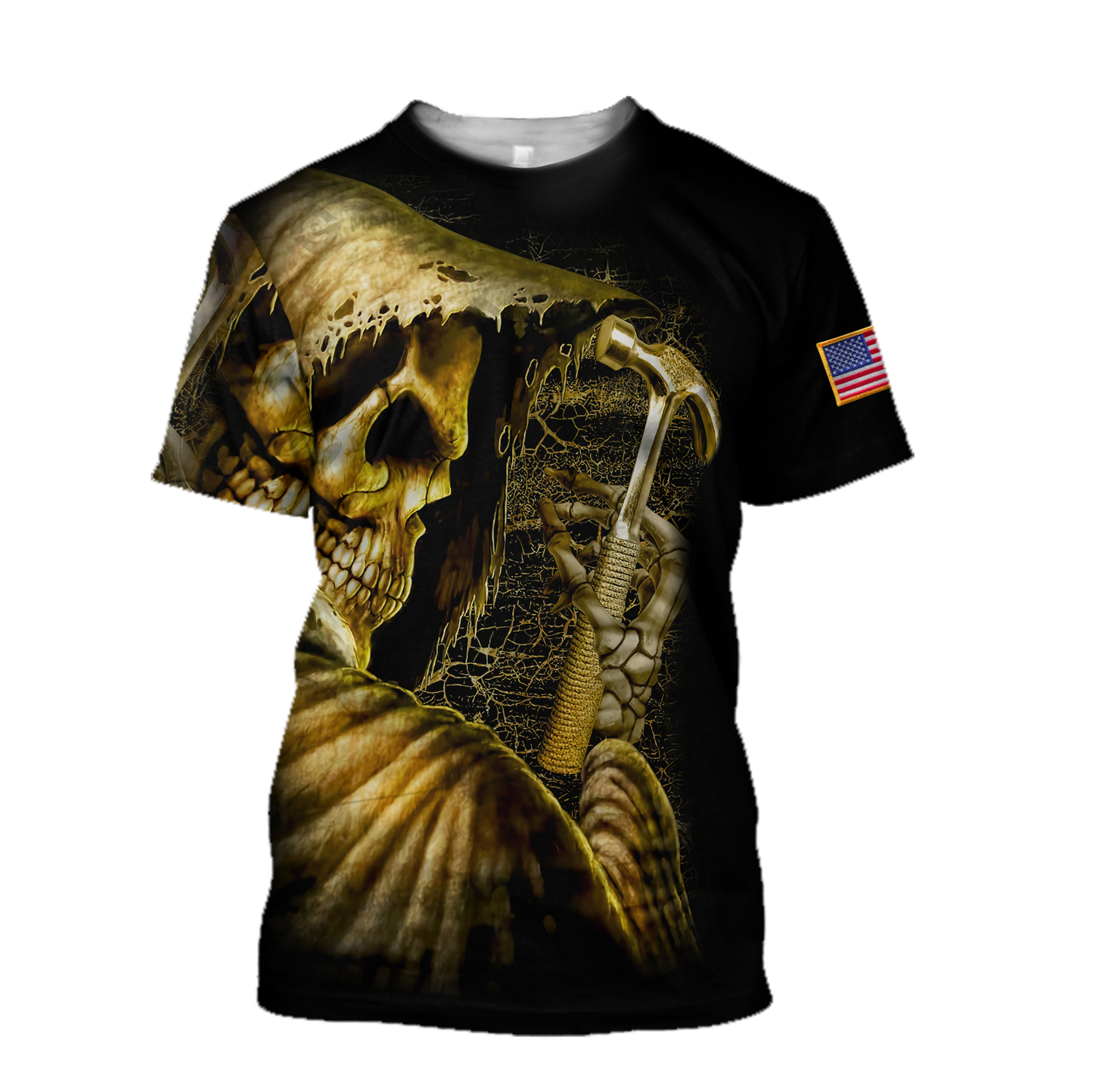 Skull Roofer All Over Printed Hoodie For Men MEI