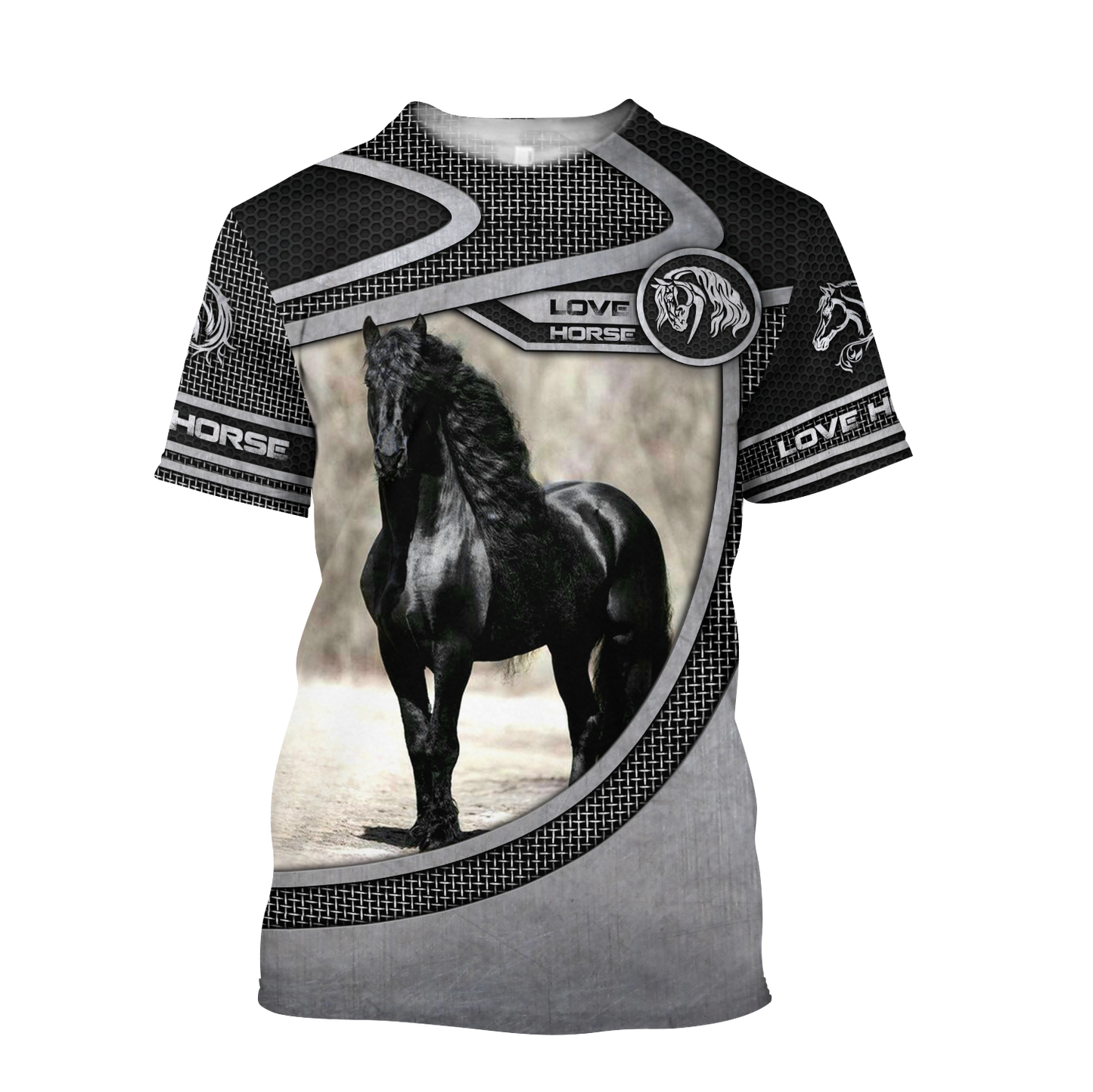 Love Horse 3D All Over Printed Shirts Pi150501 - Amaze Style™-Apparel