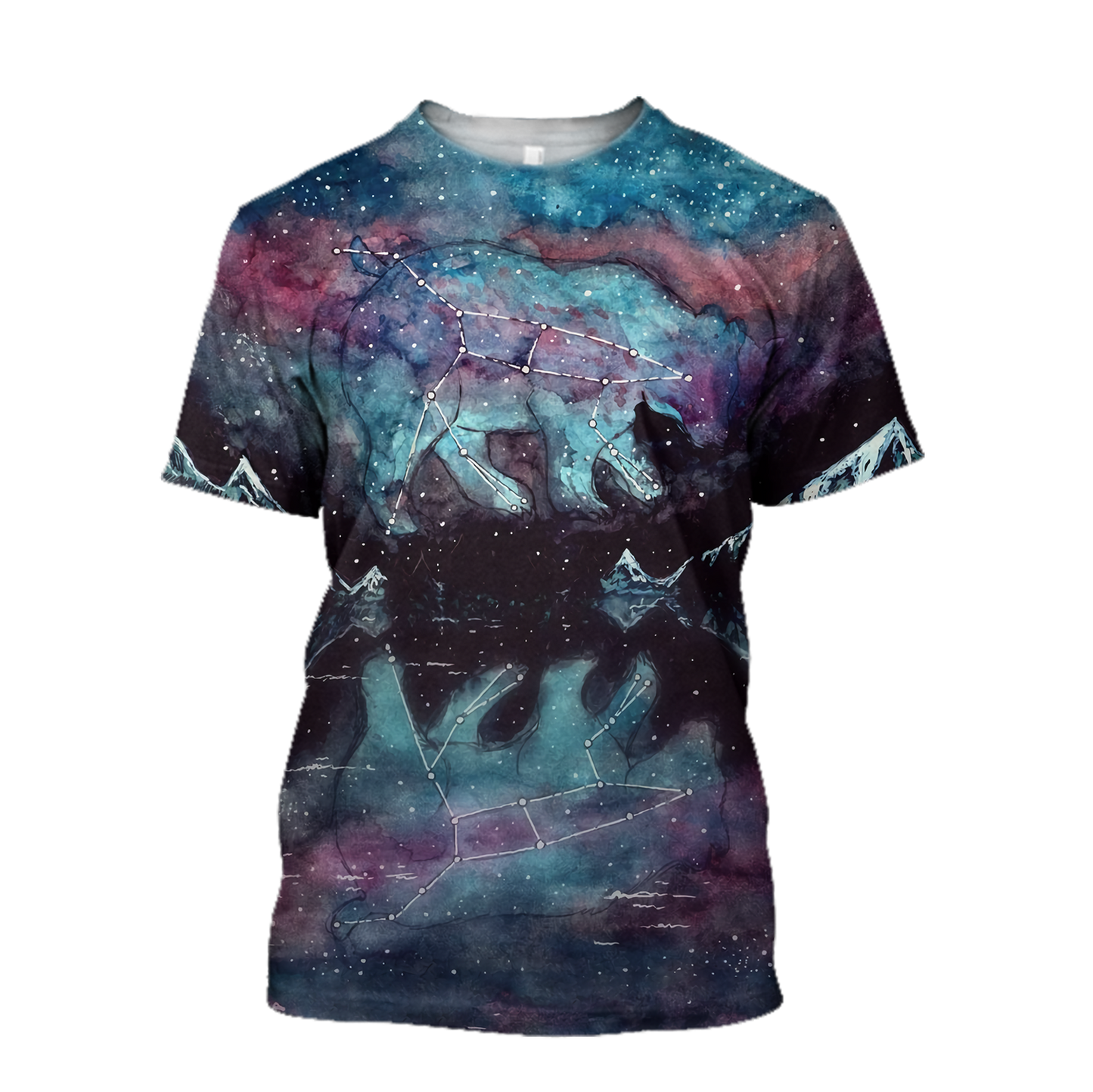 Love Bear Galaxy 3D all over printed shirts for men and women AZ091201 PL - Amaze Style™-Apparel