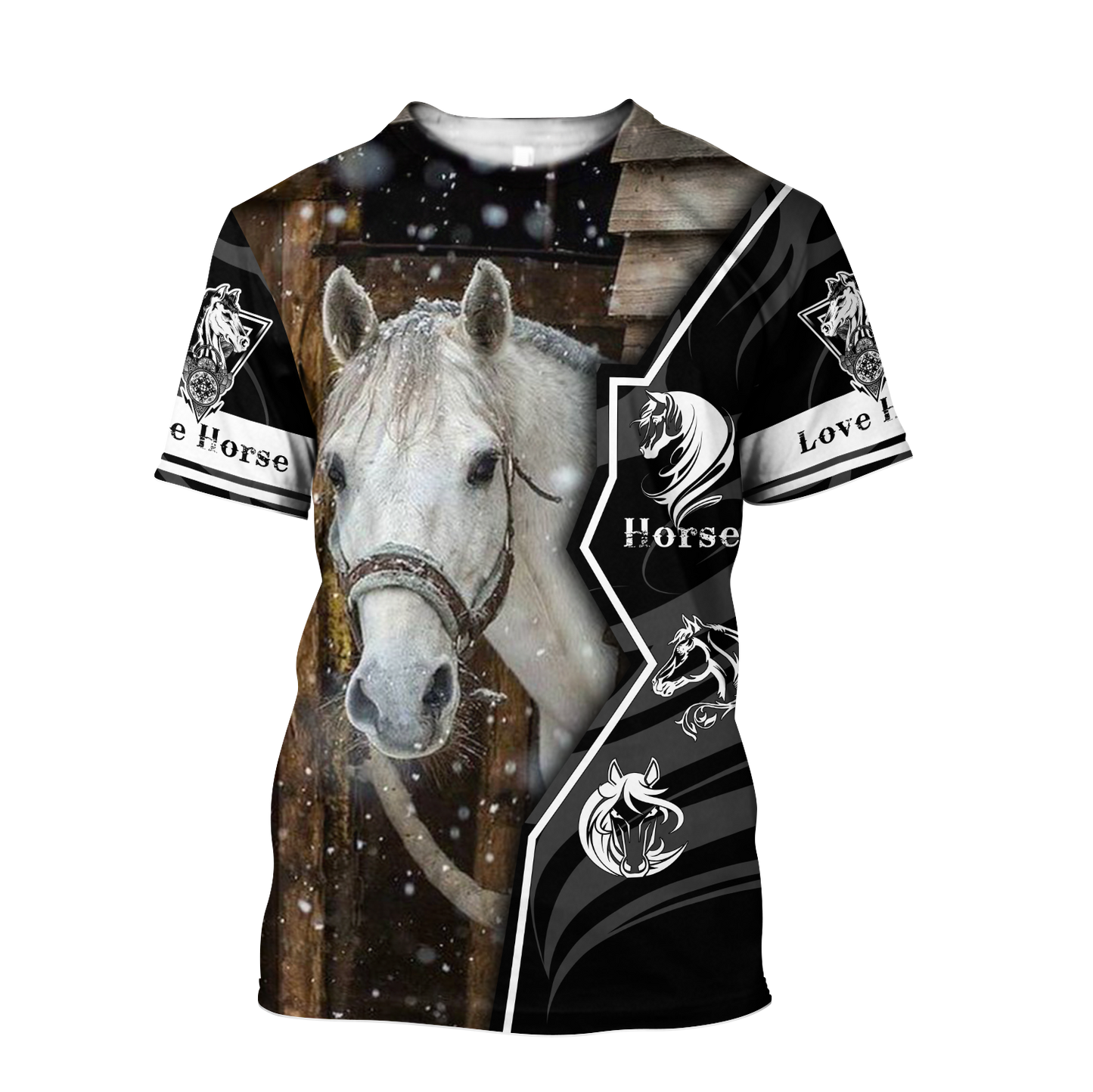 Beautiful Horse 3D All Over Printed shirt for Men and Women Pi040102 - Amaze Style™-Apparel