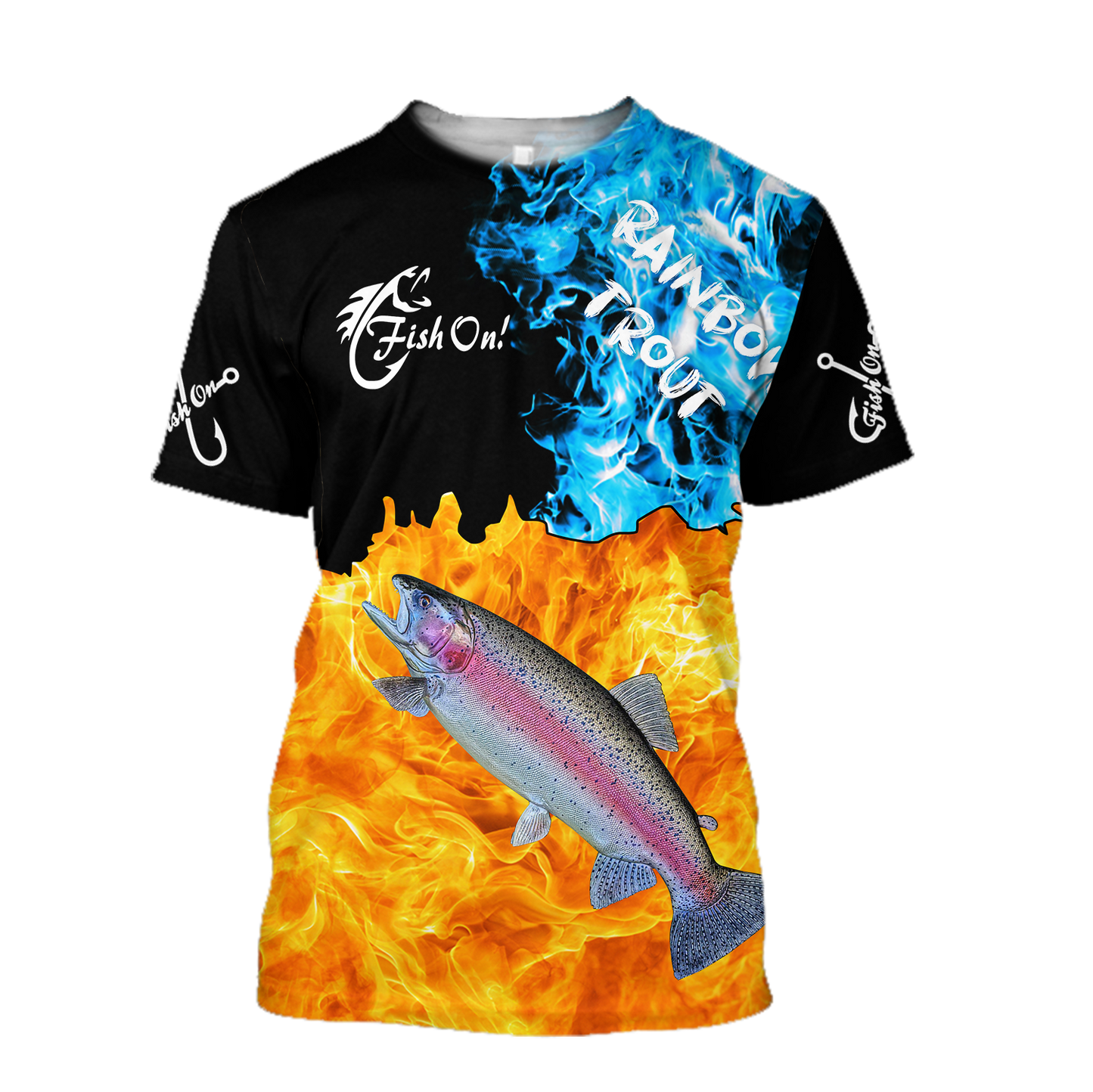 HC Fishing - Rainbow Trout on Fire AM311002 - Amaze Style™-Apparel