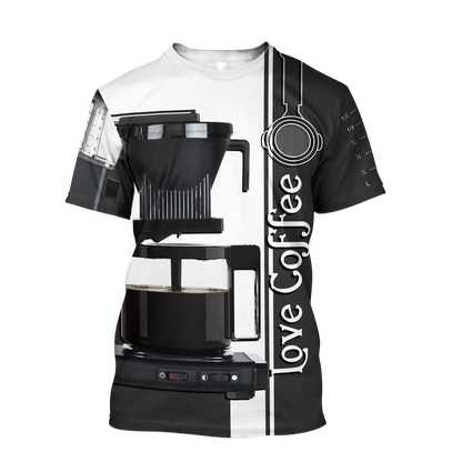 Barista 3D all over printed technivorm moccamaster KBG 741 coffee brewer shirts and shorts Pi090102 PL - Amaze Style™-Apparel