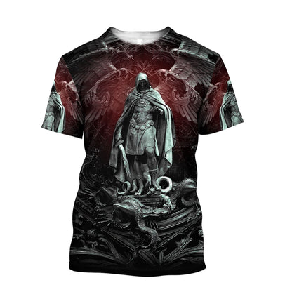 Cricle Of Hell Cover 3D Over Printed Hoodie for Men and Women-ML