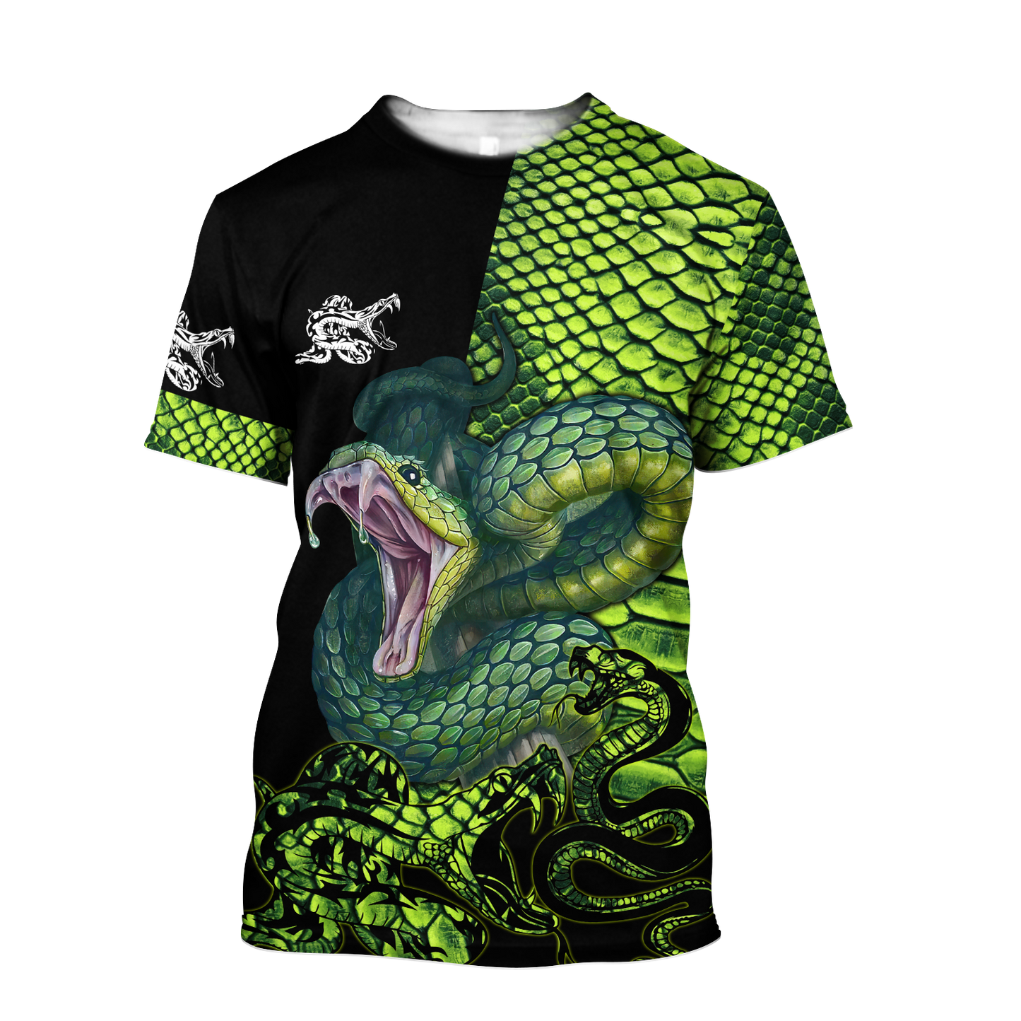 Snake 3D All Over Printed Unisex Shirt