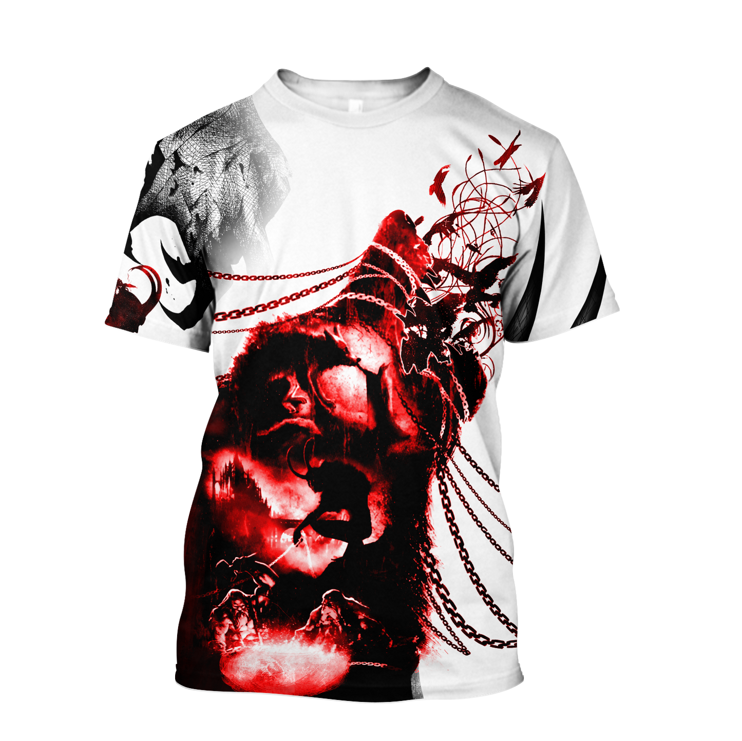 Premium 3D Printed Wolf Shirts MEI