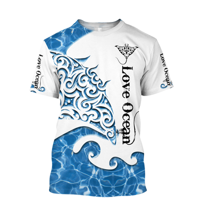Beautiful Ray - Love Ocean Hoodie 3D All Over Printed Shirts For Men LAM2029081-LAM